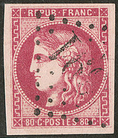 No 49, Nuance Rose Foncé. - TB - 1870 Emission De Bordeaux