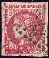 No 49, Rose Foncé. - TB - 1870 Emission De Bordeaux