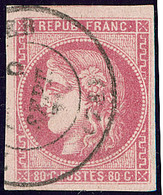 No 49a, Obl Cad 17. - TB - 1870 Emission De Bordeaux