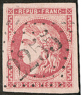 No 49a, Obl Gc 2255, Jolie Pièce. - TB - 1870 Emission De Bordeaux