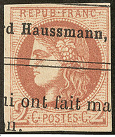 Oblitérations. Impression Typo. No 40II. - TB - 1870 Bordeaux Printing