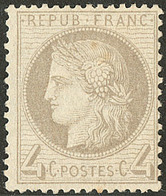 * No 52, Rousseur Sur Une Dent Au Verso Sinon TB - 1871-1875 Cérès