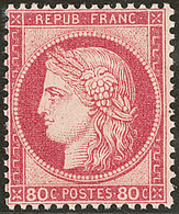 * No 57a, Carmin Rose, Quasiment **. - TB - 1871-1875 Ceres