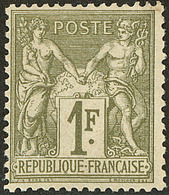 * No 72, Gomme Altérée Sinon TB - 1876-1878 Sage (Type I)