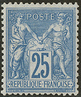 ** No 79, Bleu, Très Frais. - TB. - R - 1876-1878 Sage (Type I)