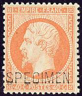 ** No 23d (Maury #5), Très Frais. - TB. - R - Specimen