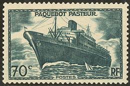 ** Paquebot Pasteur, Sans Surcharge. No 502b, Superbe. - RRR (cote Maury) - Other & Unclassified