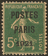 * Postes Paris. Papier GC. No 26c, Très Frais. - TB - 1893-1947