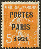 Postes Paris. No 27. - TB - 1893-1947