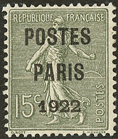 Postes Paris. No 31, Très Frais. - TB - 1893-1947