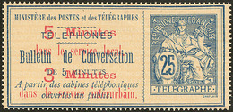 (*) No 12, Très Léger Pli, TB D'aspect. - R - Télégraphes Et Téléphones