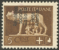 * BASE NAVALE ITALIENNE. No 7, Gomme Altérée Mais Très Frais Et TB. - R - Guerre (timbres De)