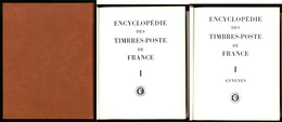 "Encyclopédie Des Timbres De France" De L'Académie De Philatélie, éd. 1968, Tomes I Et II, Reliés, état Neuf - Andere & Zonder Classificatie