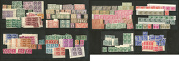 ** 1893-1960 (Préos, Taxe, FM, Service), Par Multiples, Les Préos Obl. - TB - Collections