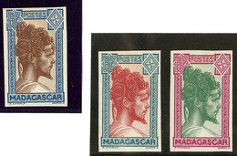 (*) Madagascar. Type N°170, Trois Bicolores Différents. - TB - Other & Unclassified