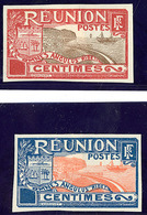 (*) Réunion. Type N°62, Deux Bicolores Différents. - TB - Other & Unclassified