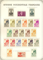 * Collection. 1944-1959 (Poste, PA, BF, Service, Taxe), Complète. - TB - Sonstige & Ohne Zuordnung