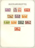 * ALEXANDRETTE. Collection. 1938 (Poste, PA, Taxe), Complète. - TB - Andere & Zonder Classificatie