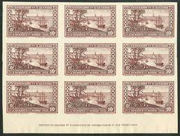 ** Non Dentelés. No 100b, Bloc De Neuf. - TB - Other & Unclassified