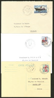 Lettre. OAS. Trois Enveloppes De 1962 Avec Afft France Surchargé "OAS". - TB - Sonstige & Ohne Zuordnung