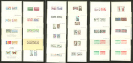 (*) Collection. Epreuves Collectives. 1968-1995, 27 Ex Europa Et 4 Ex Valeurs Courantes Grand Format. - TB - Autres & Non Classés