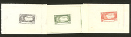 (*) Poste Aérienne. Epreuve Sur Cuvette, Type PA 1, Avec Teinte De Fond Et Faciale 2,50f Gris (8), 4,50f Orange (19) Et  - Other & Unclassified