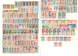 ** Collection. 1892-1944 (Poste, PA, Taxe), Qqs Palmiers, Ensuite Complète De 1912/1944 (sauf 79, 80, 143, 146/150, Taxe - Other & Unclassified