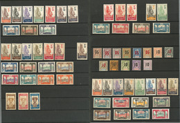 * Collection. 1904-1933 (Poste, Taxe), Valeurs Moyennes Et Séries Complètes. - TB - Andere & Zonder Classificatie