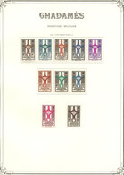 * GHADAMES. Collection. 1949 (Poste, PA), Complète. - TB - Andere & Zonder Classificatie