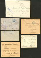 Lettre. Lot. 1901-1905, 5 Enveloppes En Franchise Du Corps Expéditionnaire. - TB - Other & Unclassified