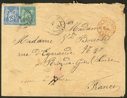 Lettre. Précurseurs. CG N°32 + 35, Obl Cad "NC Postes Ile Des Pins" Déc 78 Sur Enveloppe Pour La France. - TB - Autres & Non Classés