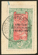 OUBANGUI. Sans Surcharge "OUBANGUI CHARI". No 61a, Obl Cad Sur Petit Fragment. - TB. - R - Autres & Non Classés