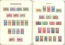 * OUBANGUI. Collection. 1915-1933 (Poste, Taxe), Complète. - TB - Andere & Zonder Classificatie