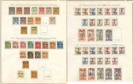 (*) PAKHOI. Collection. 1903-1919 (Poste), Valeurs Diverses, Des Ex Collés. - TB Ou B - Autres & Non Classés