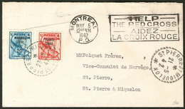 Lettre. Taxe. France-Libre. Nos 45 + 49, Sur Enveloppe Non Affie De Montréal Mai 42. - TB - Autres & Non Classés