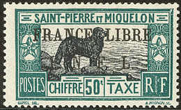 * Taxe. France-Libre. No 54, Pos. 17. - TB. - R - Autres & Non Classés