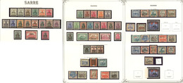 ** Collection. 1920-1958 (Poste, PA, Service), Des Valeurs Moyennes Et Séries Complètes, Doubles, Variétés, Ex *, (*) Et - Sonstige & Ohne Zuordnung