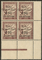 ** Taxe. Erreur. No 20a, Bloc De Quatre Cdf, Très Frais. - TB - Other & Unclassified