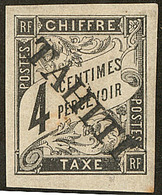 * Taxe. No 4, Forte Charnière Mais TB - Andere & Zonder Classificatie