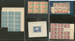 ** Divers, Pays, Valeurs, Variétés, Essais, ND Et Multiples Divers, Des Ex *, (*) Et Obl, En 2 Albums. - TB, B Ou Pd - Collections