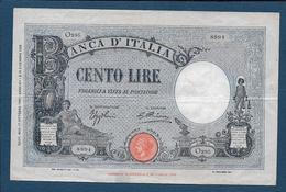 ITALIE - 100 Lire  Du  17 Ottobre 1934 - 100 Lire