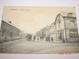 C.P.A.- Louvroil (59) - Route D'Avesnes - Magasin Reliure Cartonnage De Munck - 1910 - SUP (BJ 33) - Louvroil