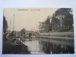 GP 2019 - 1149  VARANGEVILLE  (Meurthe-et-Moselle)  :  Vue Sur Le Canal  1916   XXX - Otros & Sin Clasificación