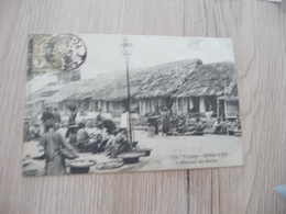 CPA Asie Asia Indochine Viet-Nam Tonkin Hung Yen Marché Du Matin    Paypal Ok Out Of Europe - Vietnam