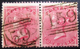 GRANDE BRETAGNE               N° 18 X 2                        OBLITERE - Used Stamps