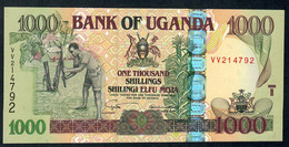 UGANDA P43a 1000 SHILLINGS 2005 #VV Signature 12 UNC. - Ouganda