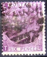 GRANDE BRETAGNE               N° 34       Planche 8                 OBLITERE - Used Stamps