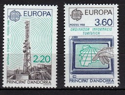 Principat D' Andorra Europa Année 1988 N° 369 Et 370 - Ongebruikt