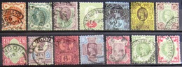 GRANDE BRETAGNE               N° 91/104                            OBLITERE - Used Stamps