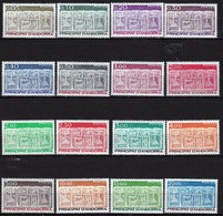 Principat D' Andorra Série De 16 Timbres Neufs **A UN PRIX TRES INFERIEUR A LA FACIALE (65,95 Francs) - Unused Stamps